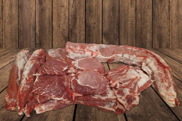 Bodegon cortes carne iberico